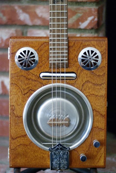 build your own electric cigar box guitar|resonator cigar box guitar plans.